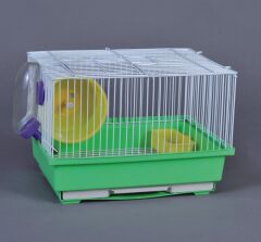 Dayang Hamster Kafesi Aksesuarlı 30x23x21