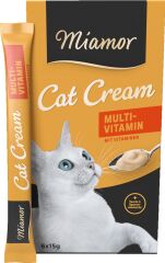 Mıamor Cream Multi Vitamin Kedi Ödülü 6x15 G