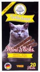 Tomi Kedi Mini Stick Peynirli 20x2gr 40gr