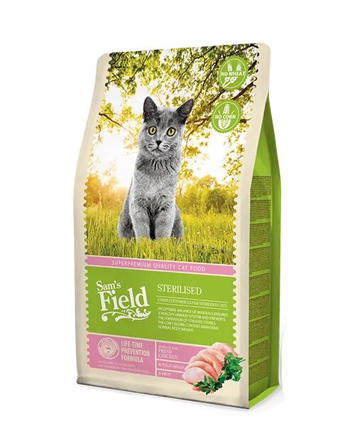 Sam´s Field Cat Sterilised 2,5 KG