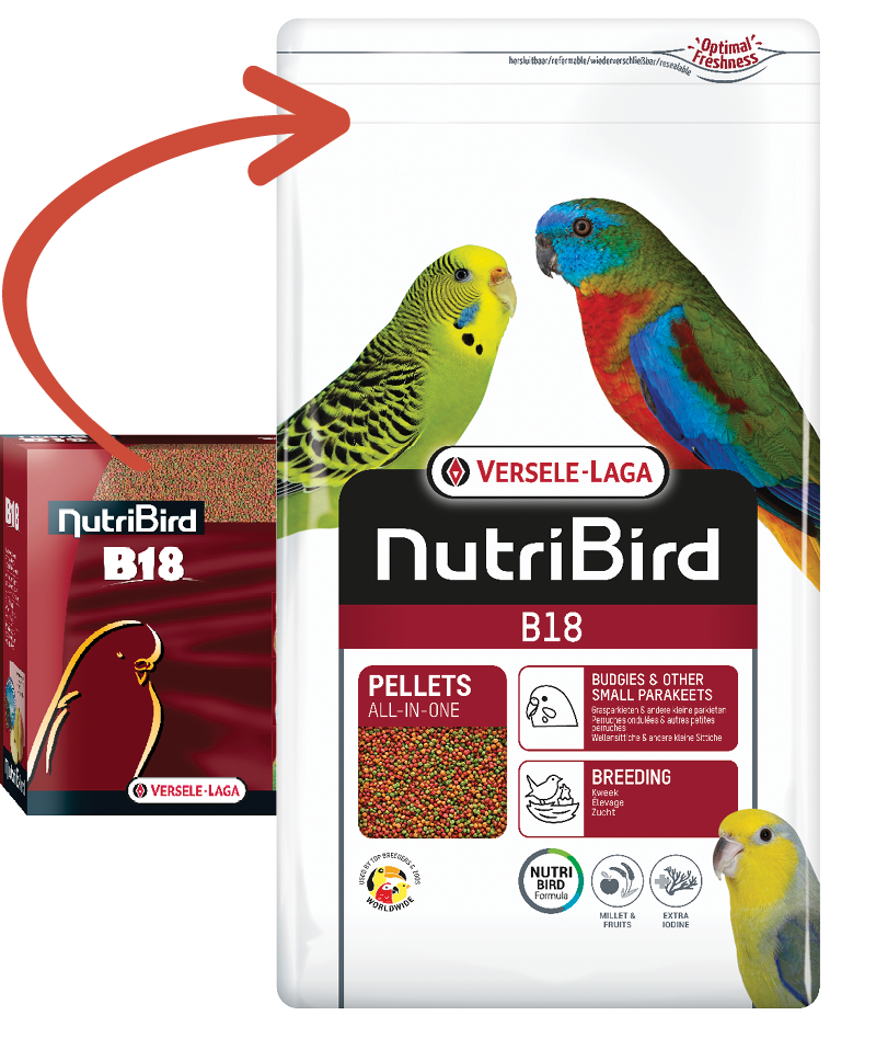 Versele Laga Nutrıbırd B18 Muhabbet Pelet Yem 3kg