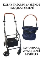 Tommy Evcil Hayvan Arabası 76,5x48x99cm Lacivert Max 15 Kg