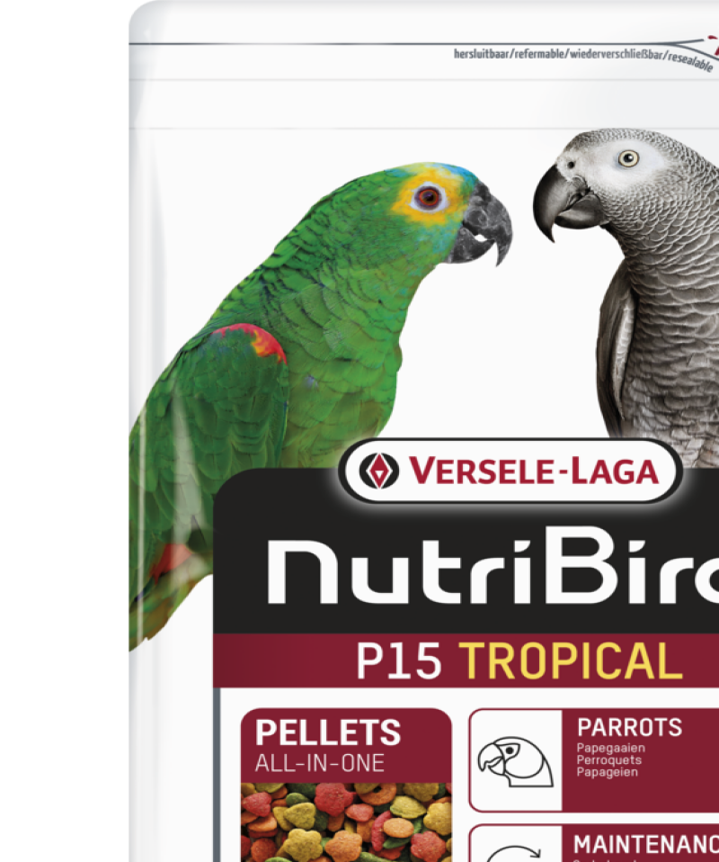 Versele Laga Nutrıbırd P15 Tropıcal Papağan Pelet Yem 10kg